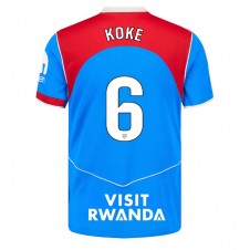 Atletico Madrid Koke #6 Tredje Tröja 2025-26 Korta ärmar